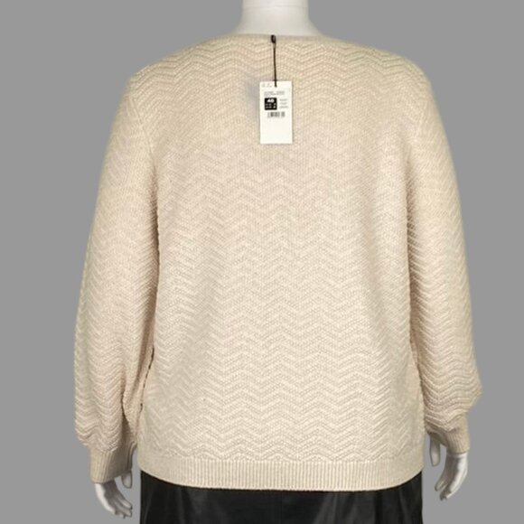 Olsen sweater with silver threads - Picture 2 of 10